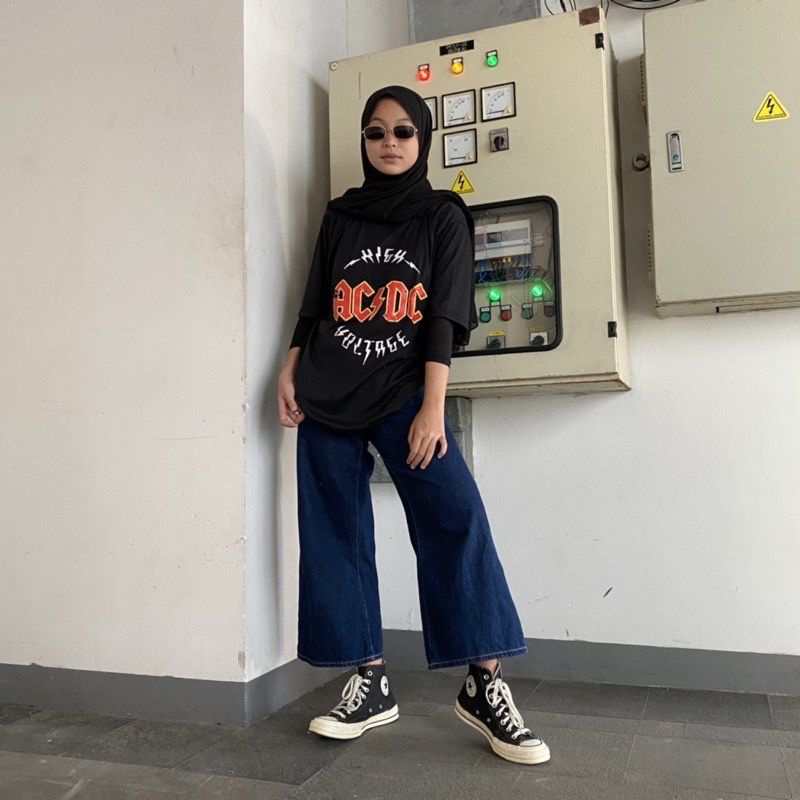 KAOS OVERSIZE TEE AC&amp;DC