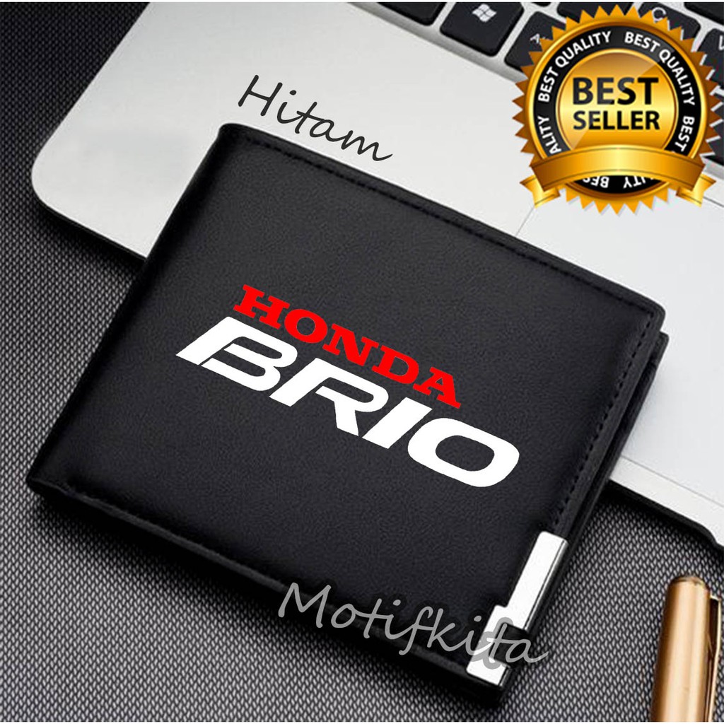 Dompet Kulit HONDA BRIO Keren Pria Simple Elegan Distro KAOS PRIA KEREN