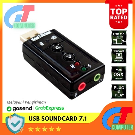 Sound Adapter USB Virtual 7.1