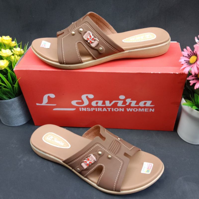 PROMO...! SANDAL WANITA TERBARU TERKECE KEKINIAN TRENDY MURAH BERKUALITAS L_Savira 552