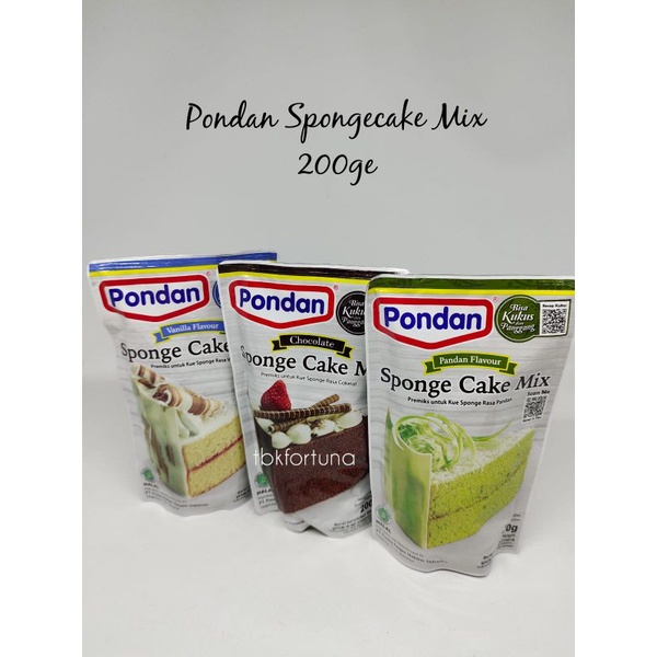 

Pondan Sponge cake mix 200gr