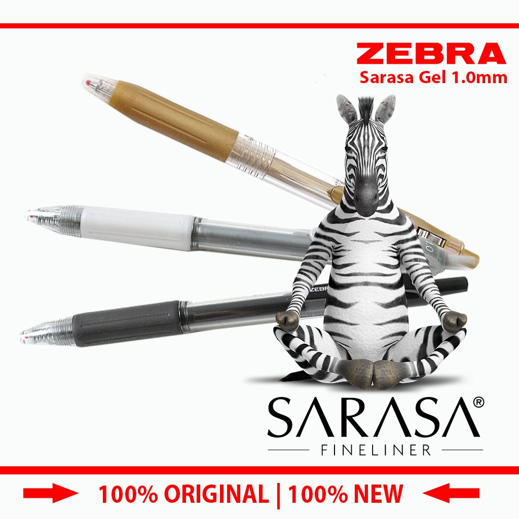 

Zebra Pulpen Sarasa Clip Gel Ink Pen 1.0mm