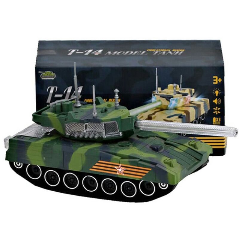 Mainan Tank T-14 / mainan murah / model tank super / Tank baja