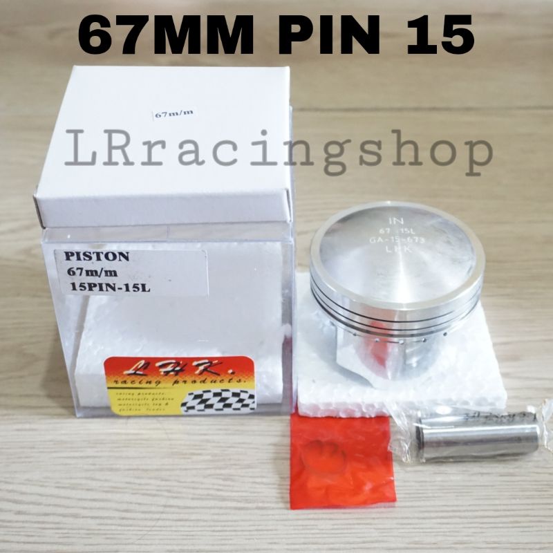 Piston LHK 67 67mm pen 15 set ring piston seher LHK thailand