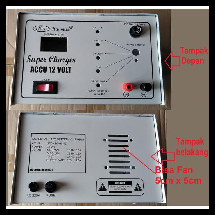 BIG SALE Box besi tebal untuk ACCU Charger