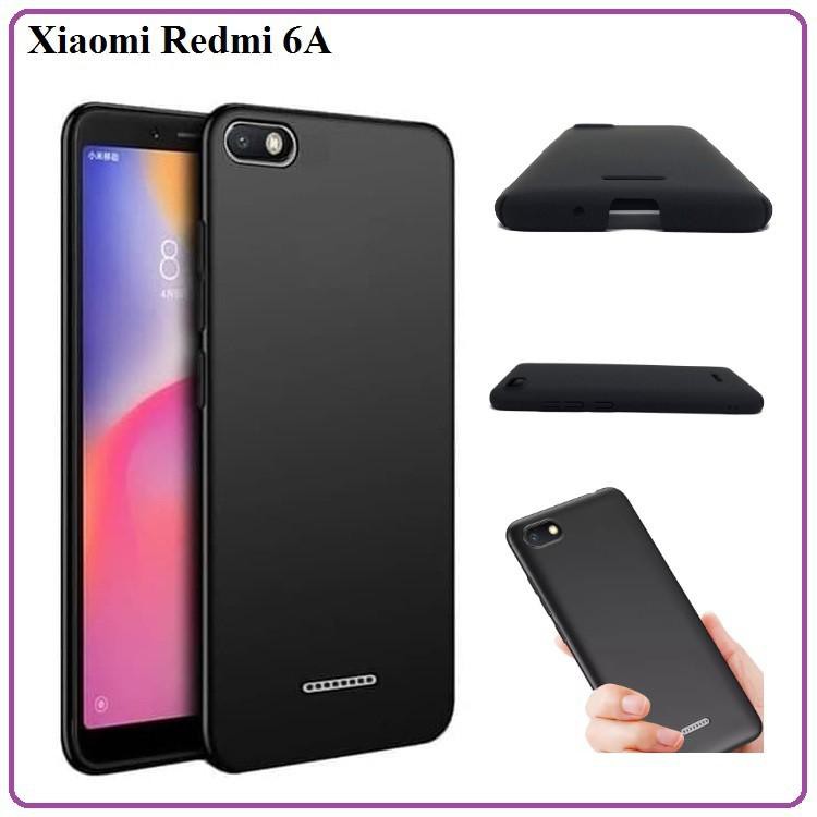 Casing Redmi 6A slim polos-Hitam