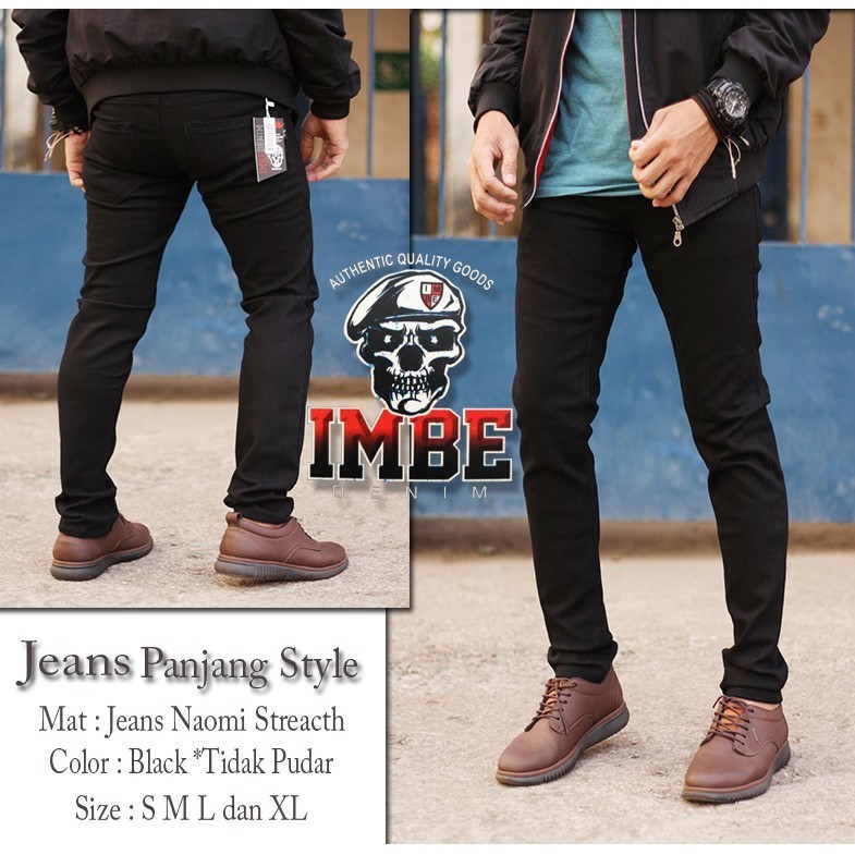 CELANA JEANS PRIA 27 38 Bahan Bagus Ufc Venum Mma Pantai Gym Lari Fitnes Wa Distro