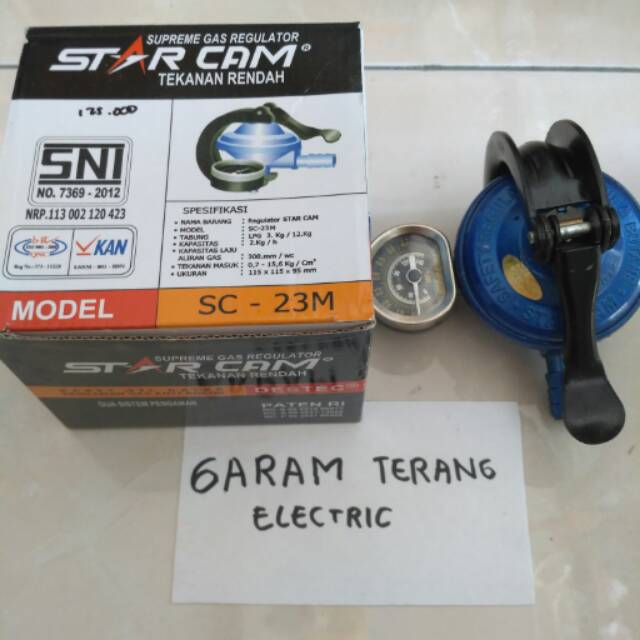 Regulator meter starcam