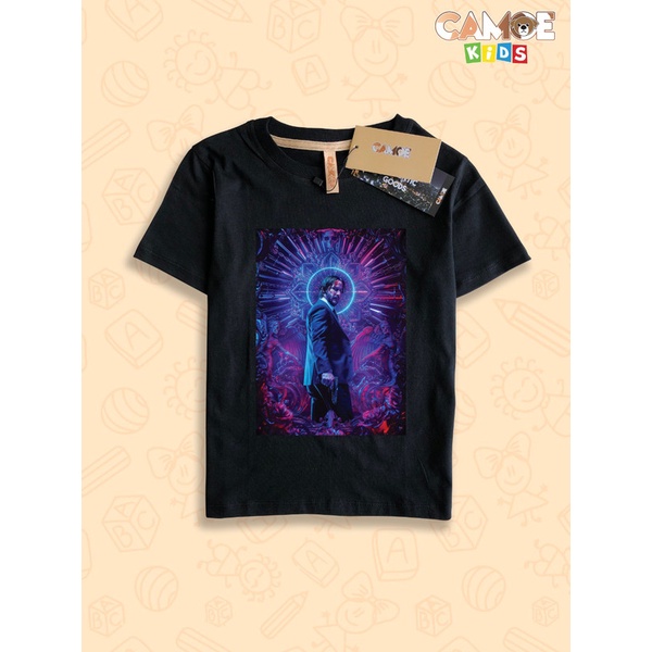 Kaos Anak KIDS John Wick Poster 3D