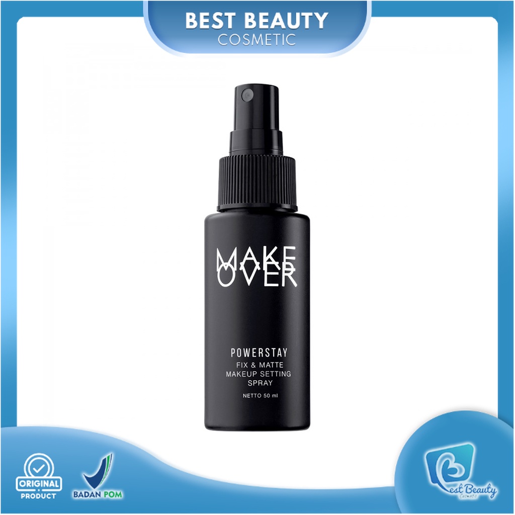 ★ BB ★ MAKE OVER Powerstay Fix &amp; Matte Makeup Setting Spray 50ml