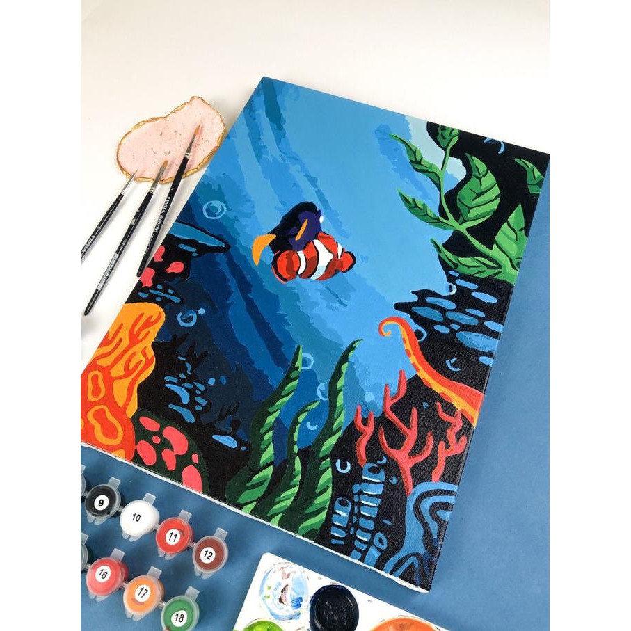 

Ready Stok! Bartega Paint By Number Kit : Beyond The Sea Murah