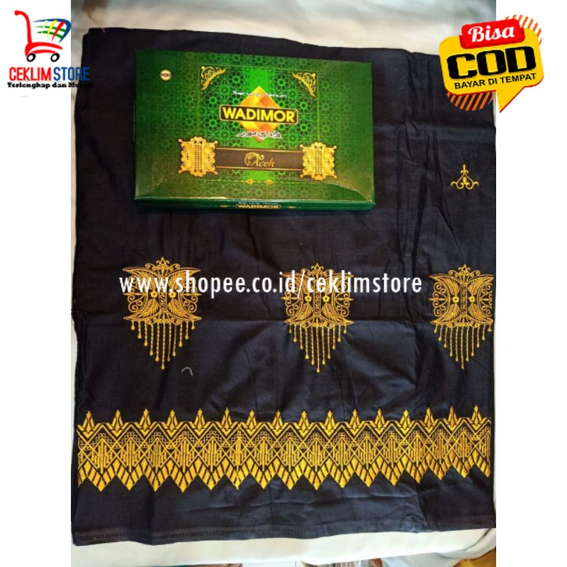 Sarung Aceh Motif Pintu Aceh Wadimor