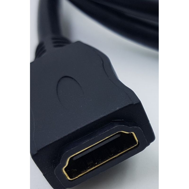 Kabel HDMI Gold Plated male to hdmi female hdmi cable cowok ke cewek