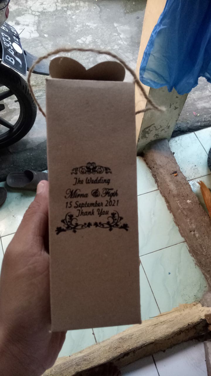 Souvenir Pernikahan Gelas Kaca Minum Gelas Bamboo Bambu Gelas Jus Gelas Sablon Kemas Box Rustic