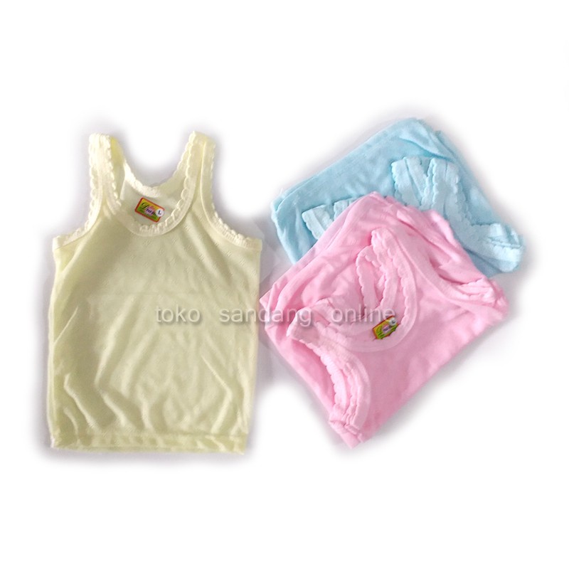 (GROSIR 1 LUSIN)SINGLET ANAK BOLONG DIANA
