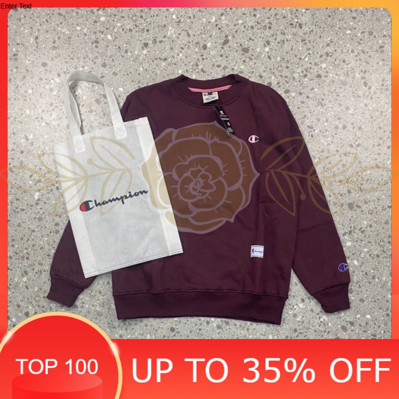 crewneck champion basic logo