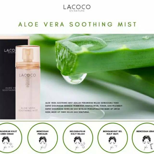 Lacoco Aloe Vera Soothing Face Mist