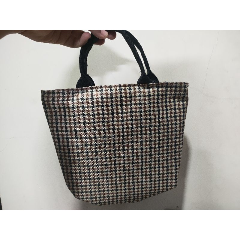 tas jinjing tebal tas jinjing wanita size 25*20 cm tas hand bag waterproof