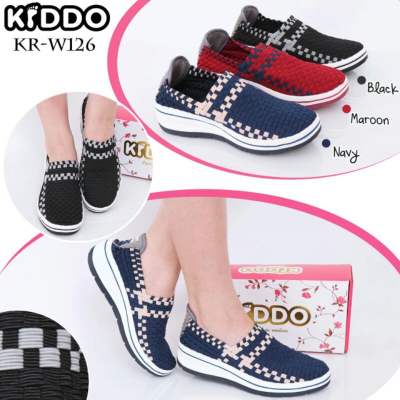 Sepatu KIDDO W126 Wedges ORIGINAL