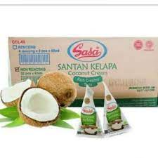 SANTAN kelapa SASA 65ml per pcs