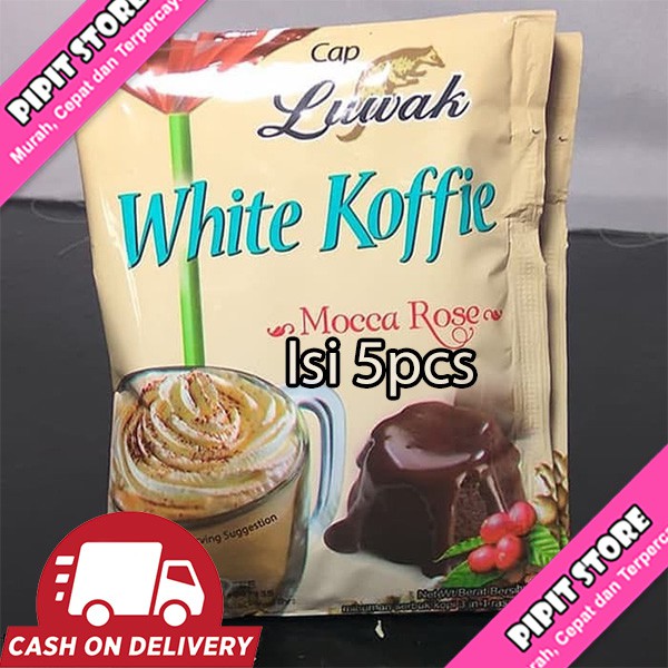 

Luwak White Koofie Mocca Rose 5pcs