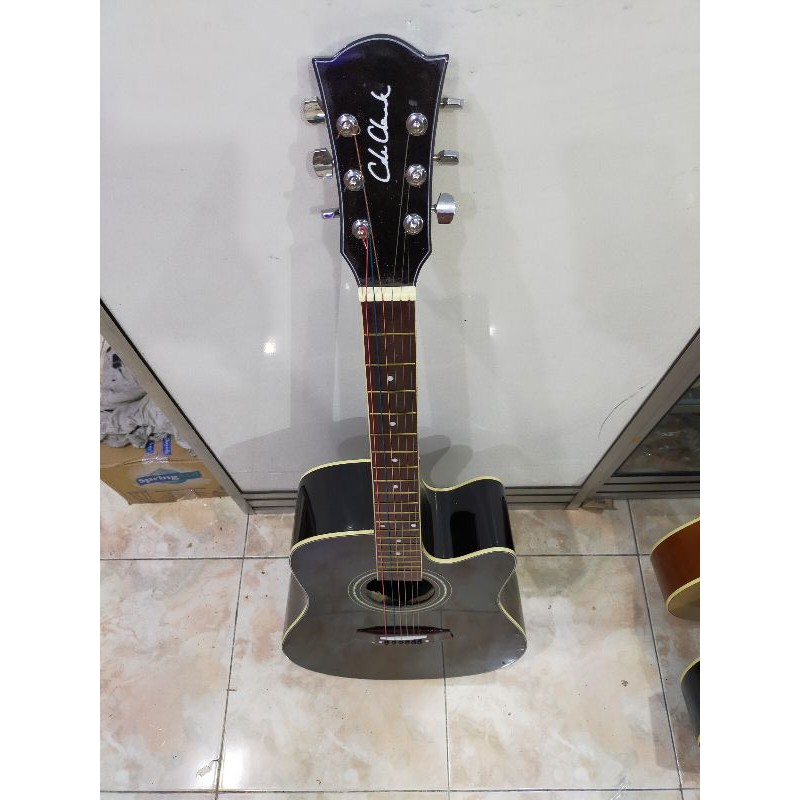 gitar akustik jumbo Coleclark