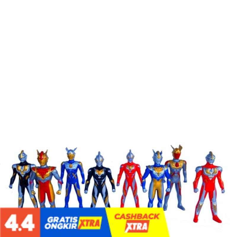SUPER PROMO MAINAN ROBOT ULTRAMAN ISI 8PCS BP9565 MAINAN FIGURE SET TERMURAH