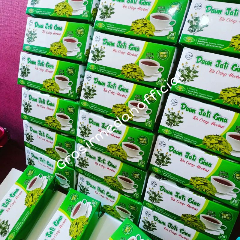 TEH DAUN JATI box PELANGSING - ORIGINAL BUANG LEMAK DAN KOLESTOROL