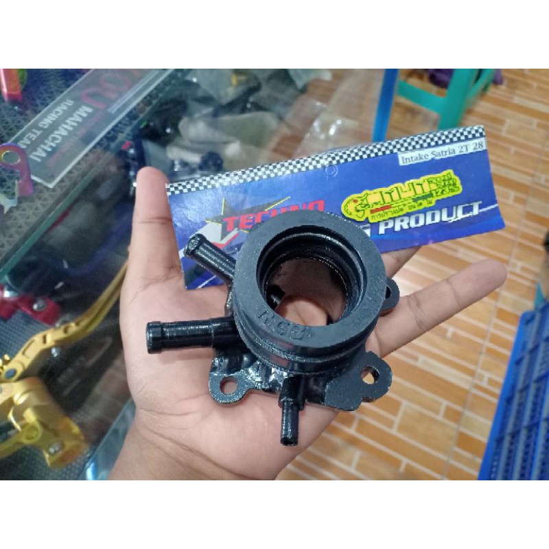 intek intake techno satria 2tak manifold manipul techno satria 2tak manipul satria 2tak 28mm
