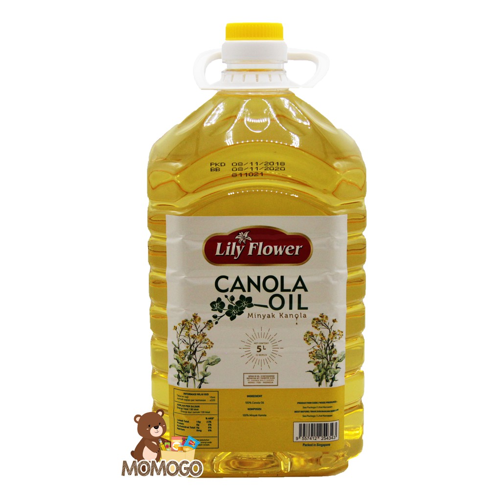 LILY FLOWER CANOLA OIL 5L Shopee Indonesia