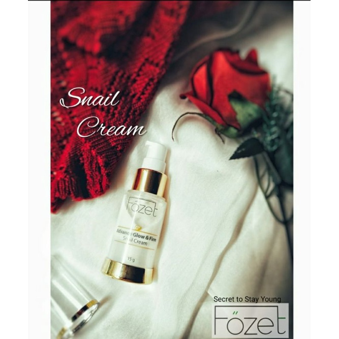 Promo Fozet Snail Cream Anti Aging/Cream anti penuaan/Cream advance glow dan Firm Original