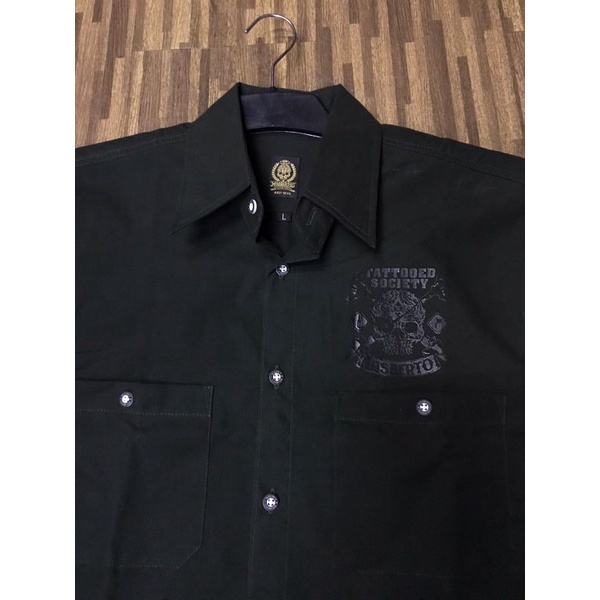 KEMEJA MASBERTO HIJAU ARMY