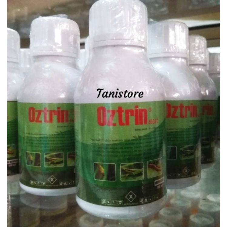 Insektisida Oztrin Klopirifos + sipermetrin 660 EC isi 100 ml