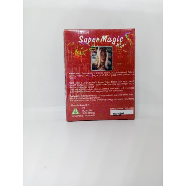 TISSUE SUPER MAGIC AROMA CASSANOVA - ED 04/2028