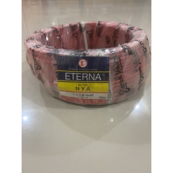 Kabel NYA Eterna 1x2,5 50M Merah