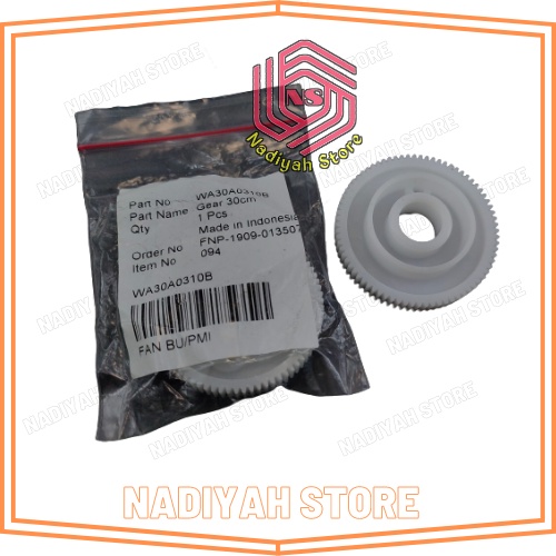 Gear tarikan kipas angin panasonic ORIGINAL BIG GEAR KIPAS ANGIN PANASONIC/KDK 12"-16"