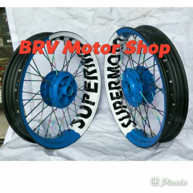 Velg Scorpio - Paketan Velg Scorpio Velg Bebas Regues Warna Paketan Siap Pasang Ring 17