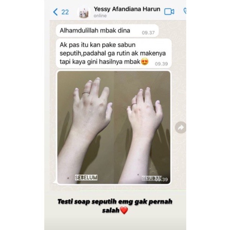 SEPUTIH ITU MILK SOAP SABUN BADAN PEMUTIH BADAN ORIGINAL