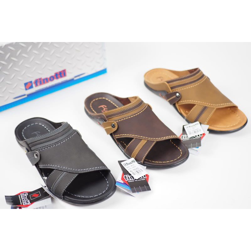 SANDAL SELOP PRIA FINOTTI BPZ 08 SANDAL DISTRO ORIGINAL