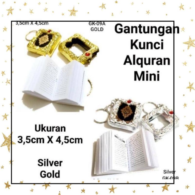 GANCI GANTUNGAN KUNCI ALQURAN MINI