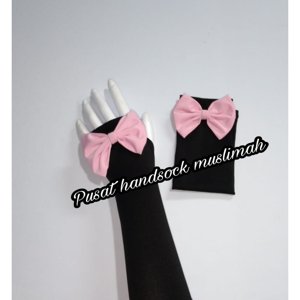 PROMO!!!Handsock Pita Kombinasi/Manset Dua Warna/Sarung Tangan Muslimah/Handsock Jersey Murah