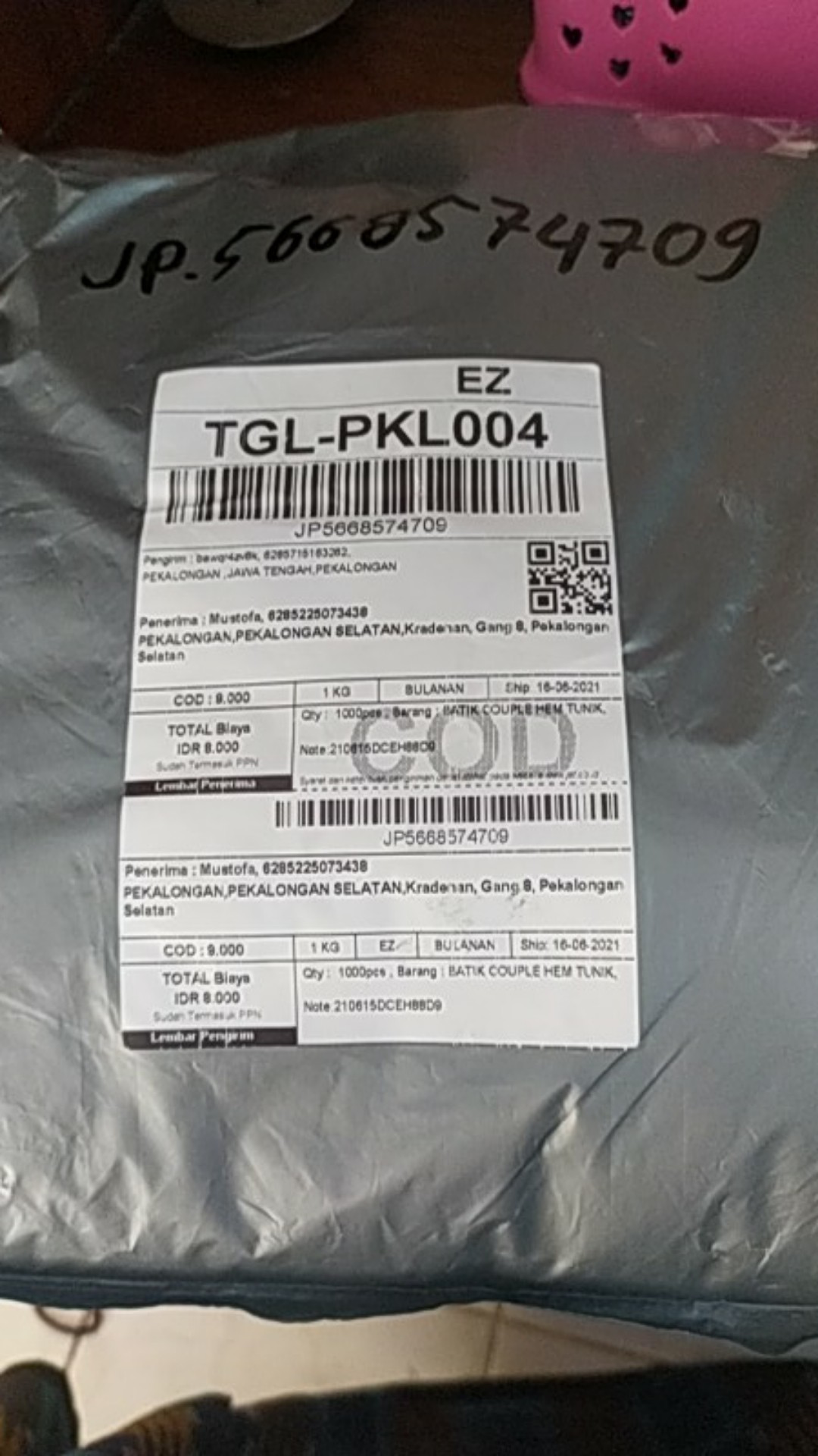 Batik Couple Hem Tunik