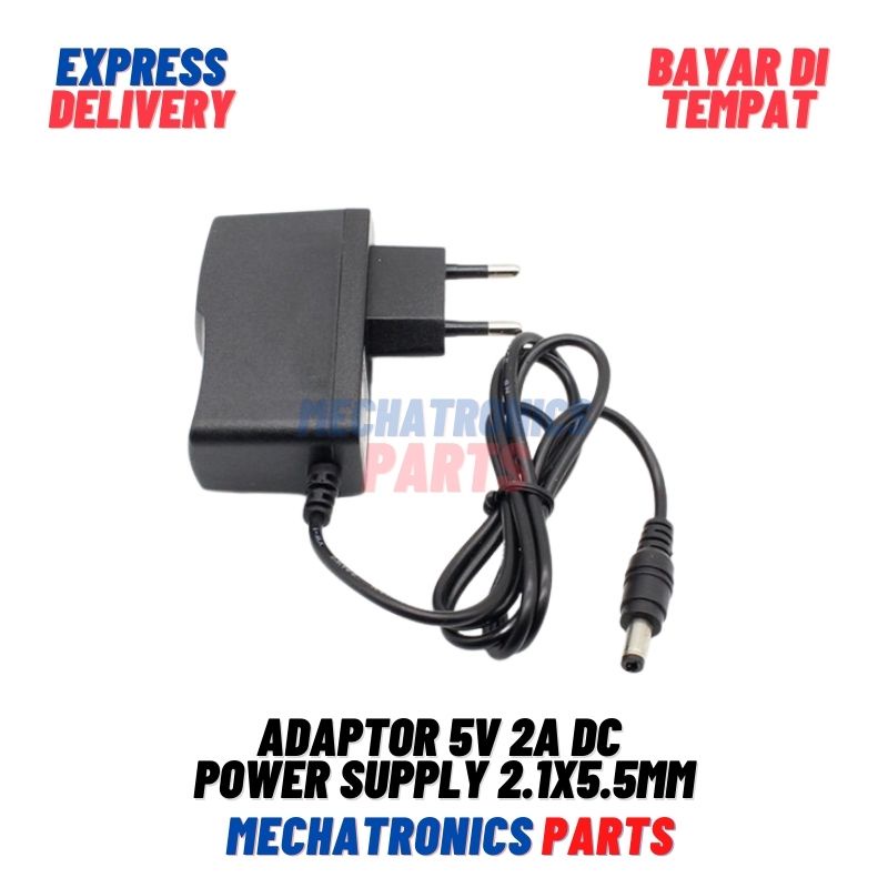 Adaptor 5V 2A DC Power Supply 2.1x5.5mm