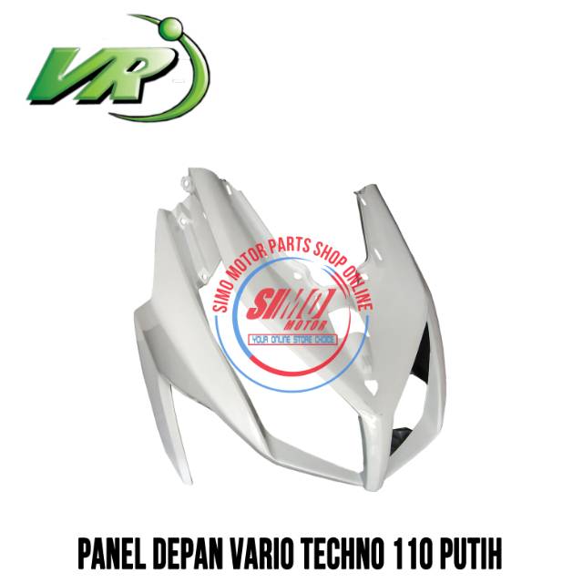 Dada Panel Dasi Dek Lampu Depan Vario Techno 110 CBS Karbu Putih Merah Marun KWS