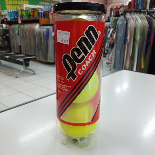 Bola tenis tennis ball balls penn coach isi 3
