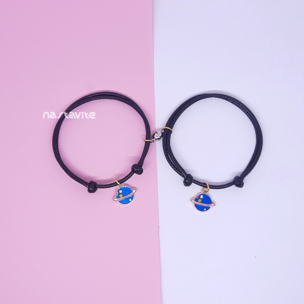 Gelang couple magnet sahabat pacar bestie murah tali korea