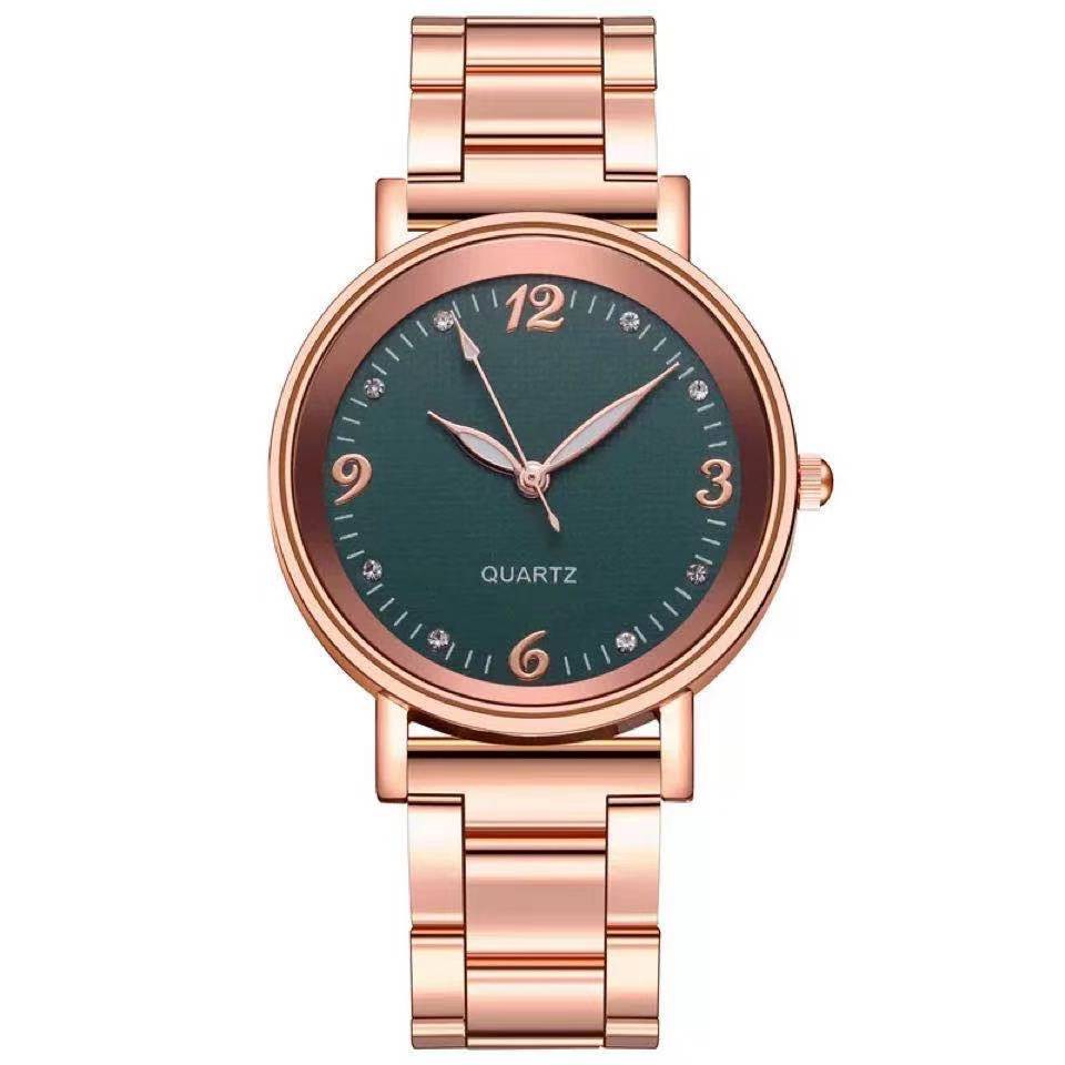 Jam Tangan Wanita Stainless Steel Analog Quartz Korean Fashion / Jam Tangan Rantai Wanita Import-6