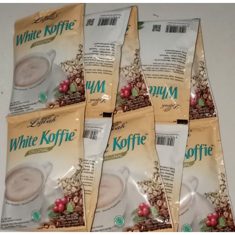 

white Koffie 10 pcs Luwak Bogor
