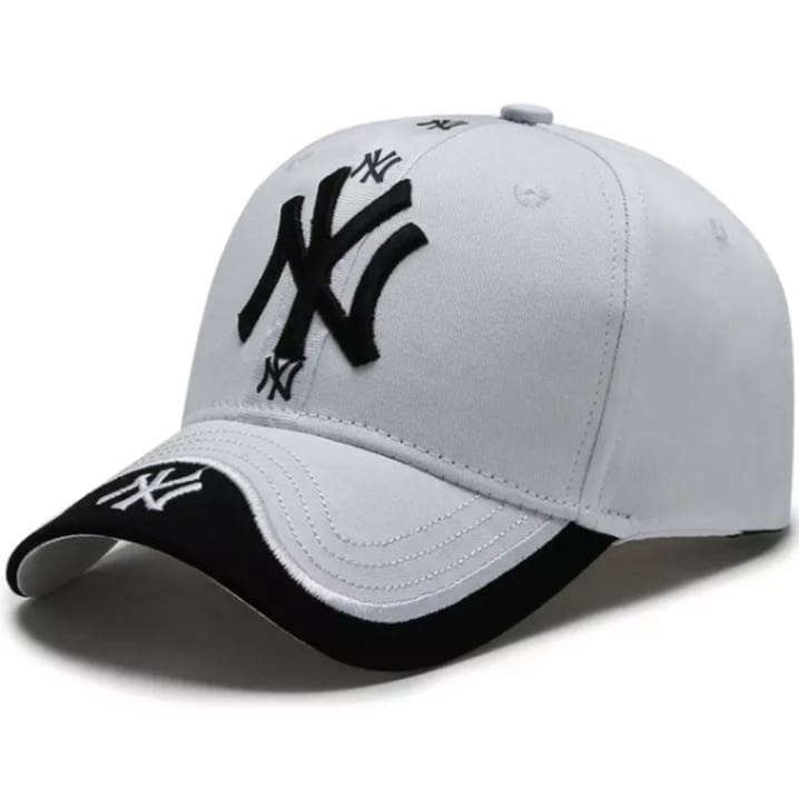 Topi Baseball Unisex Cap Bordir NY Casual Hat