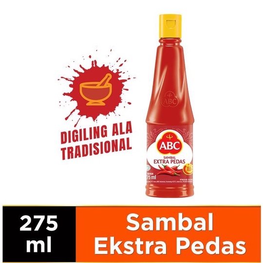 

Abc Sambal Extra Pedas 275Ml